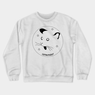 Catronaut Geschenk Maine Coon Perser Weltraum Crewneck Sweatshirt